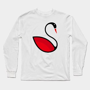 swan artwork Long Sleeve T-Shirt